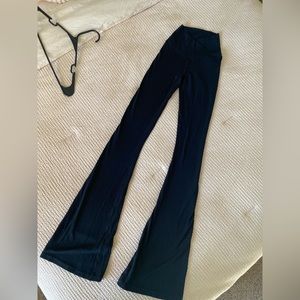 Aerie Cross Over Bell Bottom Leggings